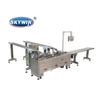 Machine à sandwichs automatique de haute précision Skywin pour boulangerie avec garniture au lait de noix et au maïs