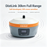 Récepteur GNSS RTK portable CHCNAV IBase de haute précision, équipement de collecte de données pour l'arpentage agricole