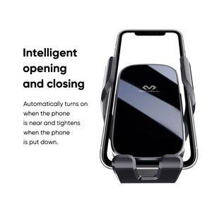 Support de téléphone à serrage automatique et charge rapide 15W Chargeur sans fil pour voiture Chargeur magnétique sans fil intelligent pour voiture Supports de téléphone portable - Product Image 5