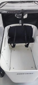 Bicicletta Elettrica <span class=keywords><strong>a</strong></span> <span class=keywords><strong>3</strong></span> <span class=keywords><strong>Ruote</strong></span> per Adulti, 7 Velocità, Freni <span class=keywords><strong>a</strong></span> Disco Idraulici, Poggiapiedi, Cestino, Bici Elettrica da Carico - Product Image 6