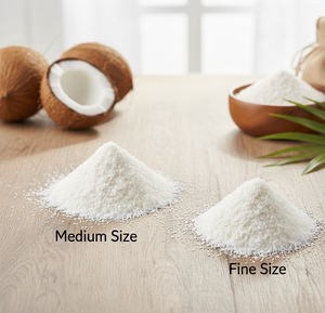 แป้งมะพร้าวอบแห้ง/มะพร้าวขูดแห้ง ให้รสชาติมะพร้าวคุณภาพเยี่ยมสำหรับเค้ก ขนมอบ เครื่องดื่ม และอาหารครอบครัวเพื่อสุขภาพ - Product Image 1