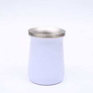 Regalo Corporativo, Vaso de Acero Inoxidable de 240 ml para Yerba Mate, Logotipo Personalizado con Impresión en Serigrafía, Taza Metálica Aislada - Product Image 1