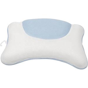 Cuscino da bagno 4 ventose vasca cuscino <span class=keywords><strong>per</strong></span> il collo ergonomico <span class=keywords><strong>per</strong></span> <span class=keywords><strong>doccia</strong></span> poggiatesta cuscino Spa portatile adatto a tutte le vasche da bagno - Product Image 5