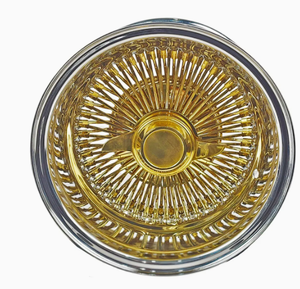 Mâm xe ô tô cổ điển mạ crôm, vành thép lõm sâu tùy chỉnh ODM, kích thước 13-14 inch, 100 nan hoa, 4/5/6 lỗ bắt ốc. - Product Image 2