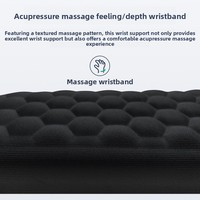 Repose-poignets ergonomique rectangulaire antidérapant en mousse à mémoire de forme AiLong pour clavier et souris, idéal pour le bureau (vente en gros)