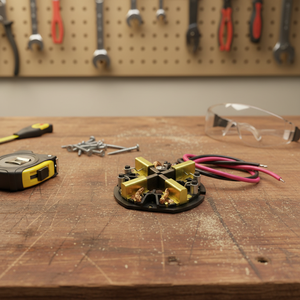 Pieza de repuesto para <span class=keywords><strong>taladro</strong></span> <span class=keywords><strong>percutor</strong></span> <span class=keywords><strong>M18</strong></span> 18V, soporte de cepillo de carbono, accesorios de cobre AEG Milwaukees - Product Image 4