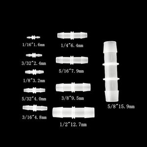 JU Medical Grade Straight Elbow Tee Wye Cruz en forma de manguera Conector de púas Medical PP Accesorios de tubería de plástico - Product Image 2