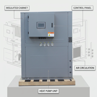 Warmtepompdroogmachine voor de productie van Baobab fruitpulp poeder, 130 kg, voedselveilige roestvrij staal, CE-gecertificeerd