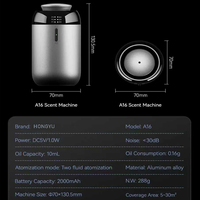 Diffuseur d'arômes intelligent pour voiture, mini-diffuseur de parfum sans eau avec batterie USB, capacité 10 ml, pour la maison