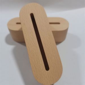 Lampada Notturna LED in Legno con Base Personalizzata, Design Moderno, Regalo per Ragazze, 5V, Luce d'Atmosfera in Acrilico, USB, Decorazione per Camera da Letto - Product Image 3