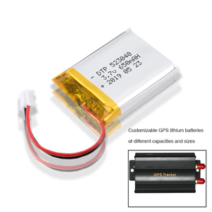 Batería de Iones de Litio Ultrafina Certificada CE/BIS/UL 523040 523455 955565 de 650 mAh 1000 mAh 3.7 V para Rastreador GPS con 1 Año de Garantía - Product Image 1