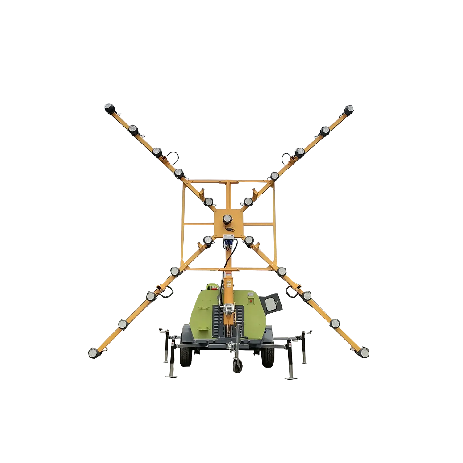 Licht-Turm-Generator für den Außenbereich Dekoration Licht mobile Beleuchtung Turm-Signal-Auflieger Gegner Verkauf