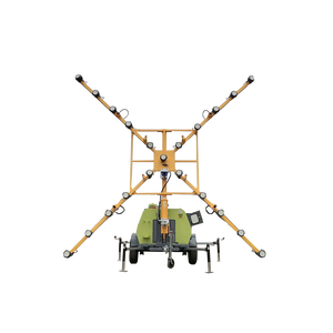 Ánh sáng tháp Máy phát điện ngoài trời trang trí ánh sáng di động tháp chiếu sáng tín hiệu Trailer foe bán - Product Image 1