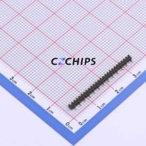 X1311WVS-26J-C18D42R1 Pin Header SMD,P=1.27mm Connector ( Pin Structure: 1x26P )( Pitch: 1.27mm )( Row Spacing: 1.27mm ) - Product Image 1