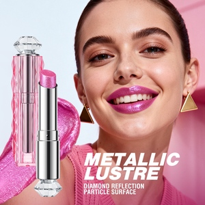 <b>Shimmer</b> Chemical Liquid Lipstick Glitter Lip Gloss Long Lasting Easy Apply Dual Use Makeup for Lips and <b>Eyes</b> - Product Image 2