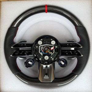 Volant en fibre de carbone LED RPM pour Mercedes-Benz W176 W205 W213 C190 <span class=keywords><strong>AMG</strong></span> - Product Image 4