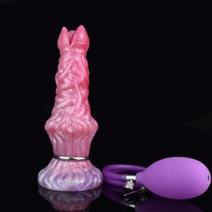 Monster Thick Fantasy Ovipositor <b>Dildo</b> Big Anal <b>Dildo</b> with Inflatable Pump Knotted Animal <b>Dildo</b> Adult Toys for Women Men - Product Image 2