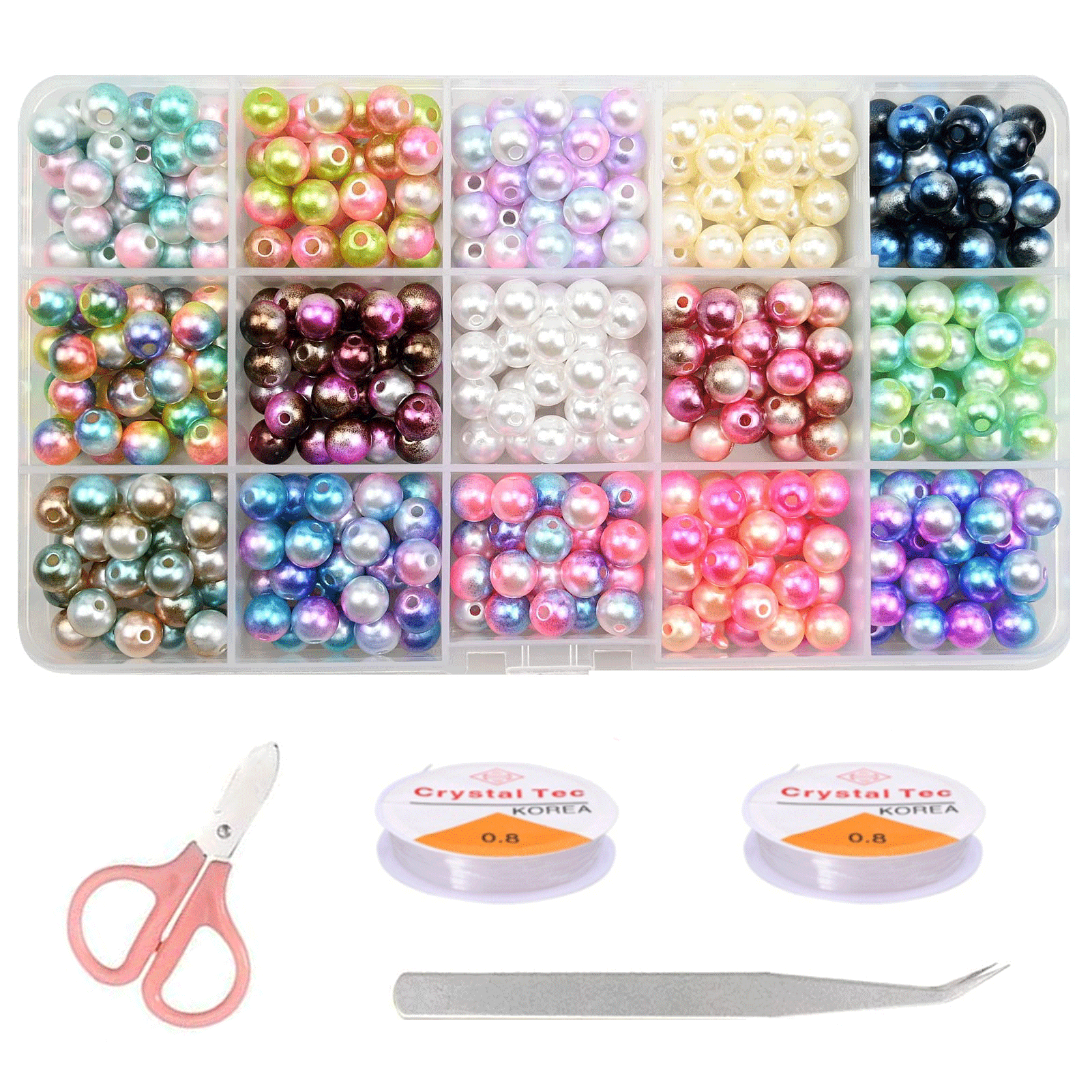 15 vierges 8mm