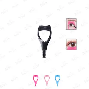 Belifa cils curling courbe applicateur peigne cils outils 3 en 1 mascara bouclier applicateur garde outil