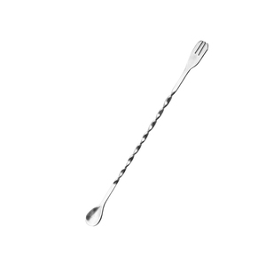 Cocktail Bar Spoon 304 Stainless Steel Long Handle Stirring Stick For Cocktail Milk Tea Coffee Household Commercial Use - Product Image 5