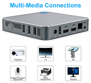 Giá rẻ xách tay mini chơi game PC Máy tính để bàn hỗ trợ máy tính 4K Apollo hồ N3350 8GB DDR4 RAM 256GB SSD sử dụng cho nhà và văn phòng - Product Image 4