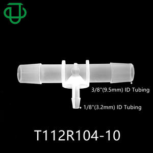 High Quality T-Type Tee Pagoda Connector PP Plastic 3-Way Barbed Pipe Fitting Reducing 3-Way Barbed Pipe Fitting Wholesale - Product Image 2