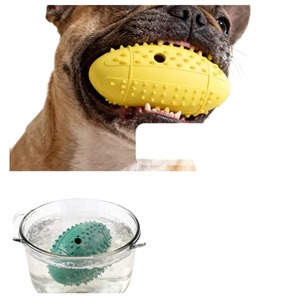 Durable Rubber Dog Leakage Toy Food Dispensing Design Interactive Training Reward Chew Toy Bite Resistant Entertainment <b>Puzzle</b> P - Product Image 3