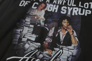 New Arrival <b>Top</b> Quality Heavyweight 100% Cotton Men's Hoodie THAT'S AWFUL LOT COUPH SYRUP Classic Printing Hoodies for Men - Product Image 2