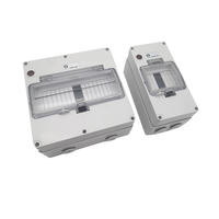 Boîtier de protection extérieur étanche IP67 en ABS gris certifié ROHS pour connexion de câbles et protection d'appareils, 36 voies