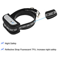 Clôture pour chien de compagnie, fil enterré, confinement pour animaux de compagnie avec collier d'entraînement, système de clôture électronique à choc pour chien pour 3 chiens