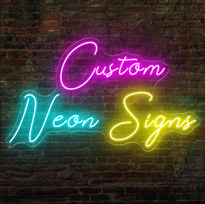 Letreros de Neón Personalizados, Luces LED RGB de Neón Atenuables para Decoración de Paredes, Dormitorios, Bodas, <span class=keywords><strong>Cumpleaños</strong></span>, Bares, Logotipos de Empresas, Nombres - Product Image 1
