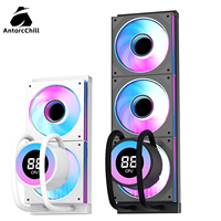 Refroidisseur liquide pour processeur AntarcChill 360 mm, compatible avec les sockets LGA 115X 1200 1366 1700 1851 AM4 AM5, kit de montage multi-sockets pour station de travail, PC de jeu