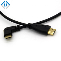 Câble Micro HDMI haute vitesse 4K, câble HDMI plaqué or 8K, type D vers HDMI