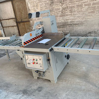 Machine à scier circulaire à grande vitesse pour coupes transversales Max. Scie à palettes en bois, largeur de coupe 520 mm, à vendre