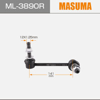 Barre de liaison de stabilisateur d'essieu avant droit ML-3890R MASUMA pour véhicules LEXUS GX470 PICKUP 48820-04020 48820-0K030