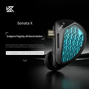 KZ Sonata X Flagship 28BA Écouteurs intra-auriculaires HiFi avec structure acoustique réglable, pour une restitution et une imagerie des détails <span class=keywords><strong>de</strong></span> qualité studio - Product Image 2