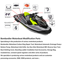 Kit de Hebilla de Liberación Rápida Outlander 2015-2019 715001707 715008044 Compatible con Accesorios para Moto Acuática SeaDoo
