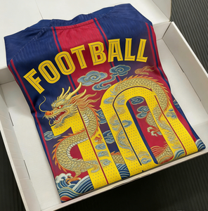 Toptan Tayland Versiyonu 2526 Barcelona Futbol Formaları LAMINE YAMAES Oyuncular Taraftarlar DIY Futbol Formaları S-4XL - Product Image 1