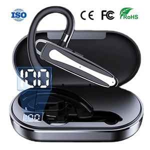 Auriculares Inalámbricos Bluetooth con Micrófono, Diseño <span class=keywords><strong>de</strong></span> Gancho para una Sola Oreja, Ajustables y Giratorios, Ideales para Conductores, Gran Venta al por Menor - Product Image 1