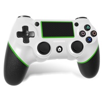 Manette de jeu sans fil pour PC// pour volant de jeu, détection de mouvement 6 axes, bouton turbo, moteur à vibration