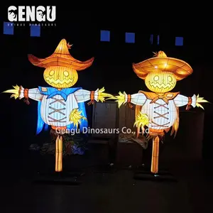 Ngoài trời không thấm nước scarecrow đèn lồng cho Halloween Đảng trang trí