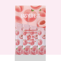 Meilleures ventes : Bain de bouche probiotique en gros sous marque privée, saveurs fruitées, 20 pièces * 11 ml en boîte plastique