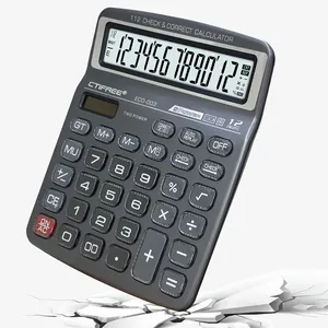 Goedkope Professionele Rekenmachine Rekenmachine Schoolbenodigdheden Calculator Aangepaste Zonne-Batterij Calculator Voor Relatiegeschenken