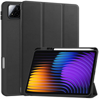 Xiaomi Pad 7 için Pro 2024 Tablet kılıfı 11.2 inç manyetik üç katlı PU deri standı kapak ile Mi Pad 7 2024 vaka kalem yuvası