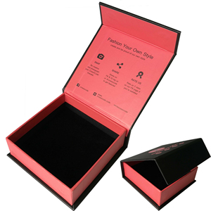 Book Style and Black Printing Kraft Paper Magnetic Closure Business Card <b>Box</b> - Product Image 4
