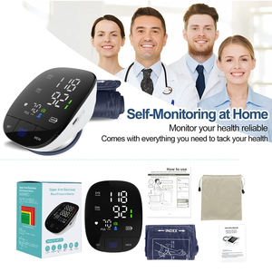 50% Desconto Melhor Coração Batido Automático Com Tela Grande Pressão Arterial BP Monitor Machine - Product Image 6