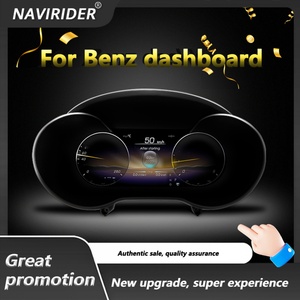12.3นิ้วสำหรับ Mercedes Benz GLC C-Class C ngt 5.0แผงหน้าปัด LCD ที่ปรับความเร็วหน้าจอสมาร์ทคลัสเตอร์อัพเกรด - Product Image 2
