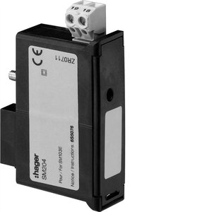 Módulo de memoria Hager SM204 para medición de potencia SM103E 23x16x4 cm - Product Image 1