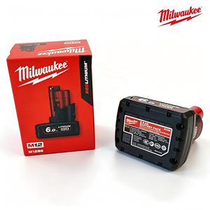 Batterie à capacité étendue 12V 6.0Ah pour <span class=keywords><strong>Milwaukee</strong></span> M12B6, batterie Li-ion longue durée compatible avec les outils de la série <span class=keywords><strong>M12</strong></span> - Product Image 2