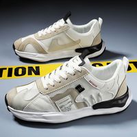 Hommes 2024 été nouvelle maille ventilée papa mode confortable loisirs sports semelle épaisse Forrest Gump chaussures
